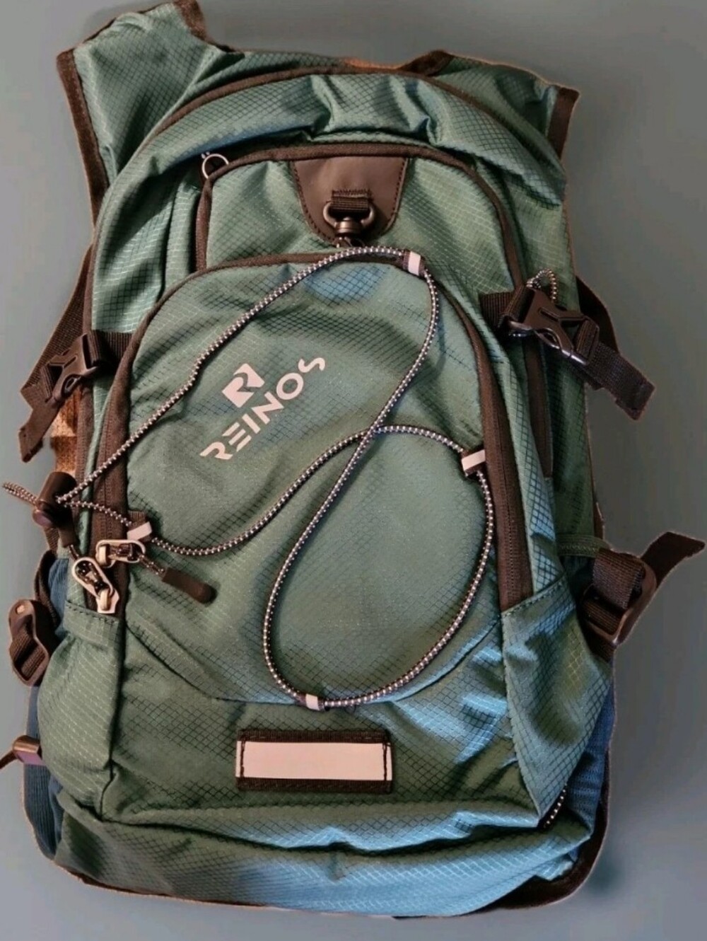 REINOS Hydration Pack Backpack Green 2L BPA Free New In Bag